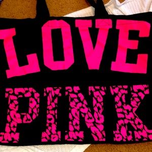 PINK Extra Large Tote Bag